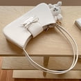 thumbnail image 5 of LinYooLi Small Shoulder Bag Cute Bow Purse for Women Shoulder Purse Trendy Y2K Purse Clutch Handbag, 5 of 7