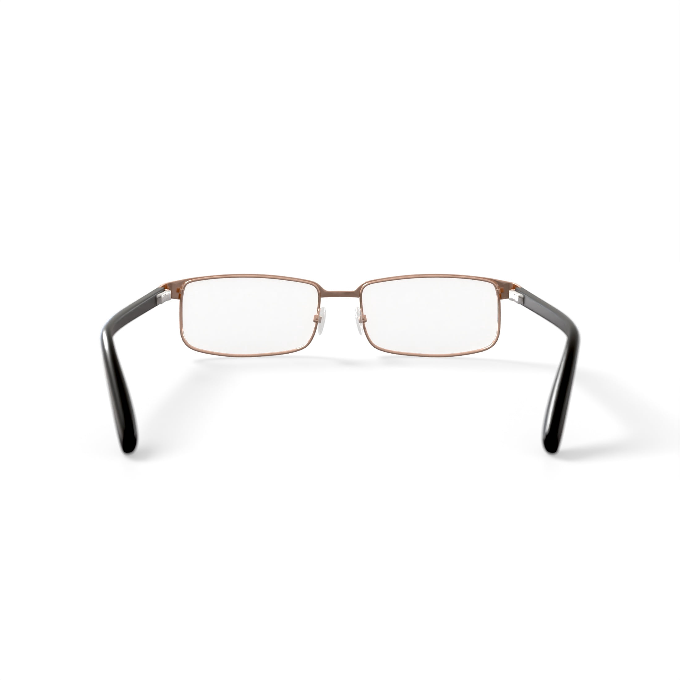 Fatheadz Men's Rectangular Eyeglasses, FH-0043 Vito XL, Black, 60-18-148, with Case
