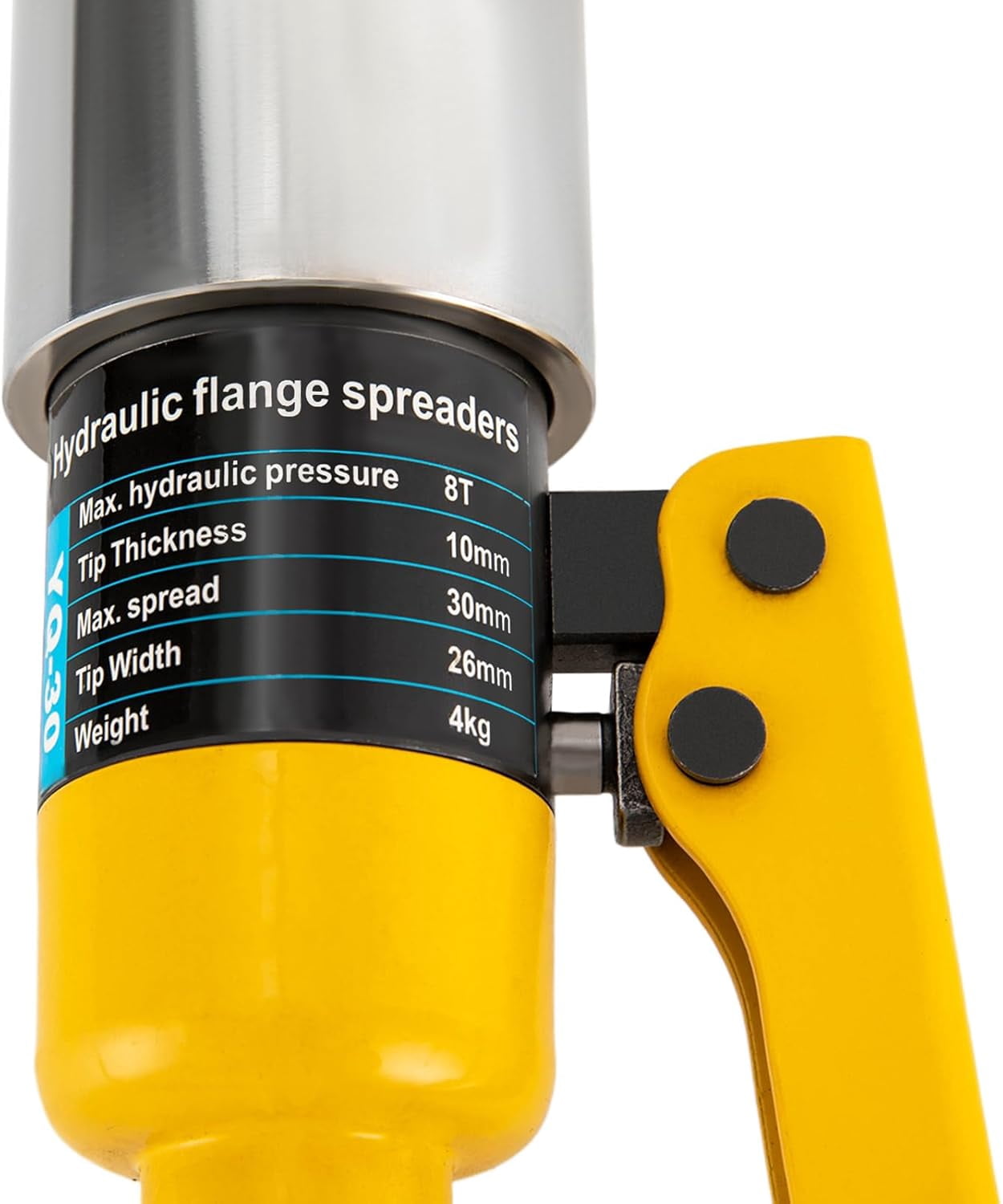 Hydraulic Flange Spreader, YQ-30 Portable 8 T Hand-held Integrated Hydraulic Spreader Dividing Tool Kit, Hydraulic Expansion Machine Manual Flange Splitter for Pipeline Repair Construction