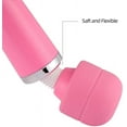 thumbnail image 3 of Godewogo Personal Wand Electric Massager with 10 Powerful Vibrations, Handheld Neck Shoulder Back Body Massager Wand Massage for Deep Muscles Pain Relief (Purple), 3 of 8