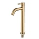 thumbnail image 3 of Bathroom Sink Faucet - Brush Gold Single Cold Basin Faucet, 304 Material, 3 of 5