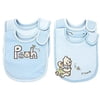 Disney Winnie the Pooh 4-Pack Bibs, Blue