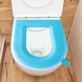 thumbnail image 5 of Waterproof Soft commode Seat Cushion, U Shaped Non slide commode Seat Pad, Washable snug Cover for Standard Household Toilets, 5 of 6