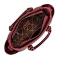 thumbnail image 6 of Wrangler Tote Bags for Women Medium Crossbody Purses Designer Top Handle Handbags, Burgundy, 6 of 6