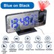 thumbnail image 5 of Reloj Despertador de ProyeccióN Digital LED Reloj Despertador ElectróNico con ProyeccióN Radio FM Proyector de Tiempo Dormitorio Reloj Silencioso C, 5 of 5