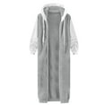 thumbnail image 4 of LOVZFMLL Vestes pour Femmes T-shirt Imprimé Manches Longues Blouse Col Rond Chandail en Molleton Décontracté, 4 of 4