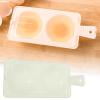 Microwave Egg Steamer 2 Egg Capacity Nonstick Frying Maker For Soft Boiled Poached Scrambled Eggs Quick Breakfast Tool