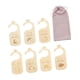 thumbnail image 3 of Divisores de armario para bebé, 7 piezas, divisores de ropa colgantes, colgador de tamaño de ropa de bebé de madera, organizador para uso diario,, 3 of 9
