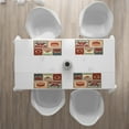 thumbnail image 3 of Ambesonne Colorful Place Mats Set of 4, Retro Mexican Tin Sign, Standard Size, Multicolor, 3 of 4