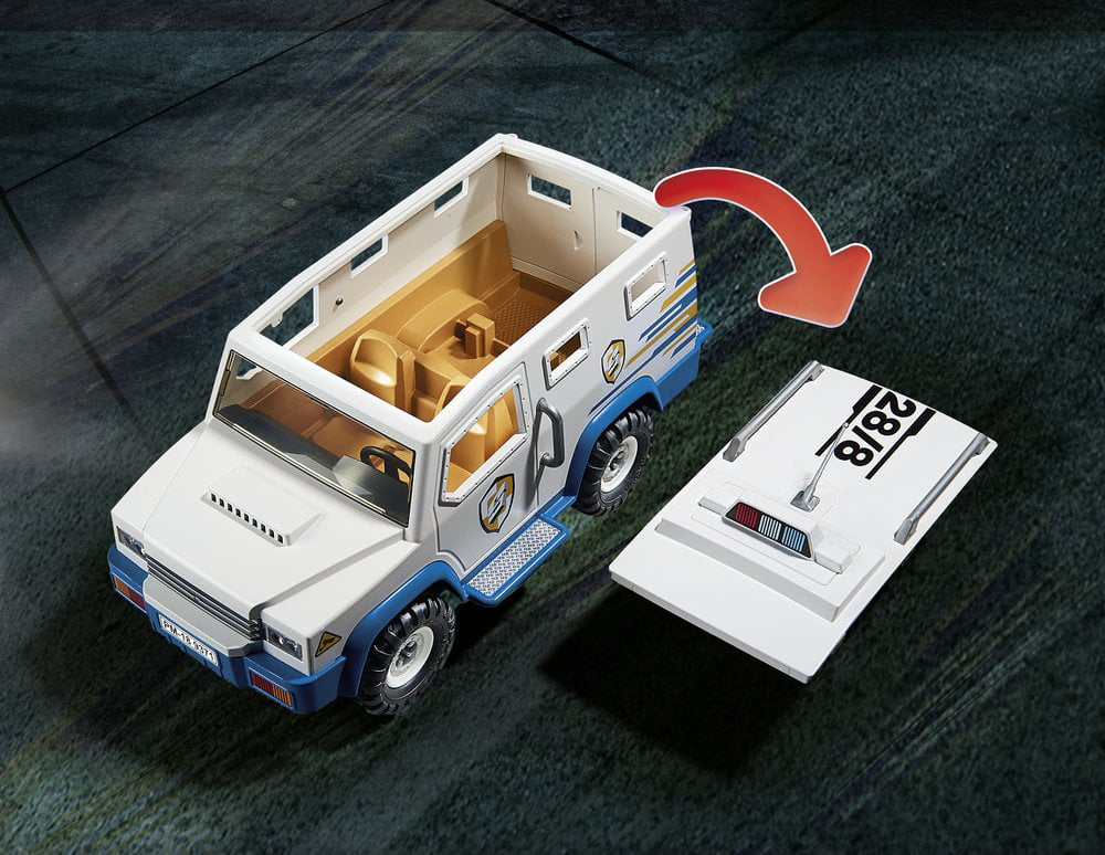 Police Money Transporter - Imaginative Set Playmobil (9371) - Walmart.com