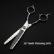 thumbnail image 5 of Juego de tijeras para cortar el cabello, tijeras profesionales de barbero japonesas de acero inoxidable de 6 pulgadas con tijeras de entresacar., 5 of 5