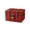 Red, variant on Vintage Wooden Storage Box with Lock – Antique Square Jewelry Organizer & Multi-Purpose Keepsake Chest, Decorative Trinket Box for Small Treasures, Photos & Desk Accessories