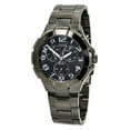 thumbnail image 1 of Guess Men's U11511G1 Black Dial Black IP Steel Bracelet Dual Time Watch, 1 of 3