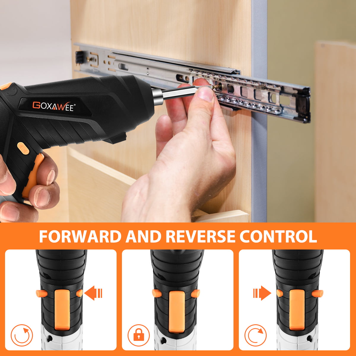 Electric Goddess Electric Drill Cordless Screwdriver Lithium