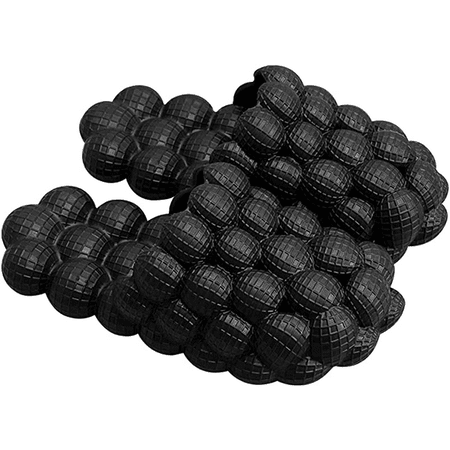 

Massage Bubble Slides Slippers for Women Men Funny Lychee Non-slip Spa Slippers Gym House Slippers Shower Bedroom Slippers Soft Pillow Stress Relief Slide Reflexology Sandals for Ladies slides