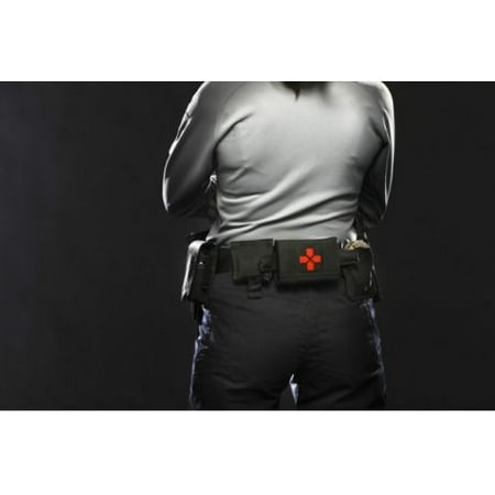Blue Force Gear Belt Mounted Micro Trauma Kit NOW! w/No Contents, Black, (Best Micro Survival Kit)