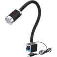 thumbnail image 1 of Lámpara para máquina con base magnética, lámpara de torno LED de 9 W, flexible, resistente al agua, con base magnética para taller, torno, fresadora CNC, fresadora de metal, 1 of 5