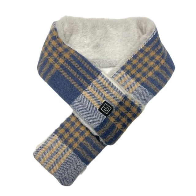 Foulard Chauffante Usb Foulard Chauffante Électrique Réglage à Trois Niveaux Chauffage Usb Orthèse de Cou Chauffante Coussinets Chauffants Accessoires de Sports d'Hiver Foulard Chauffante Bleue Foulard Chauffante Usb Foulard Chauffante Usb