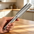 thumbnail image 4 of Stainless Steel Meatball Maker Tube, Manual Meat Portion Dispenser, Handheld Minced Meat Scoop, Home Food Prep Gadget, Non‑Slip Meat Ball Forming Tool, Kitchen Meat Shaper with Auxiliary Spoon, S, 4 of 7