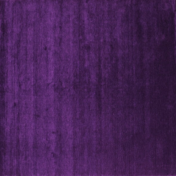 Ahgly Company Indoor Square Abstract Pink Contemporary Area Rugs, 8' Square