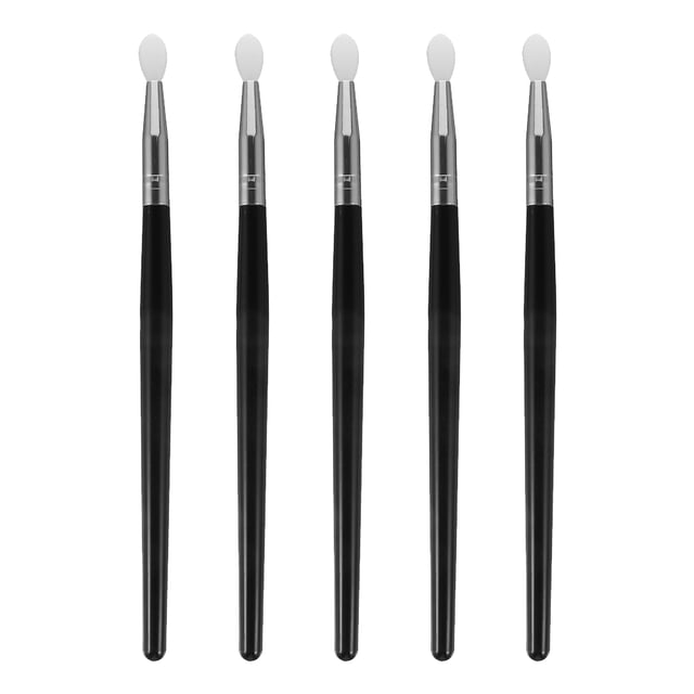 WORGEOUS 5pcs Pinceles de labios de silicona Sombreador de ojos Aplicador Maquillaje Lápiz labial aplicar pinceles
