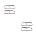 thumbnail image 2 of Transemion 2pcs/set Easy Installation Car Exhaust Pipe Cover Trim Durable Stainless Steel Enhanced Protection bright light 2Set, 2 of 6