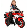 thumbnail image 2 of Kids Electric Motorcycle Ride On Toys for 3- 8 Years, Kids Motorcycle with Manual Throttle, Extra Long Seat, Max Load 99Lbs, 2 of 8