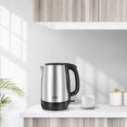 Comfee 1.7L Stainless Steel Electric Tea Kettle, BPAFree Hot Water Boiler, Cordless with LED