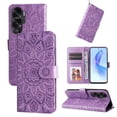 thumbnail image 5 of Funda tipo cartera GANGXUN para Honor X50i 5G , diseño girasol, cuero PU, soporte, cierre magnético, tarjetero, 5 of 5