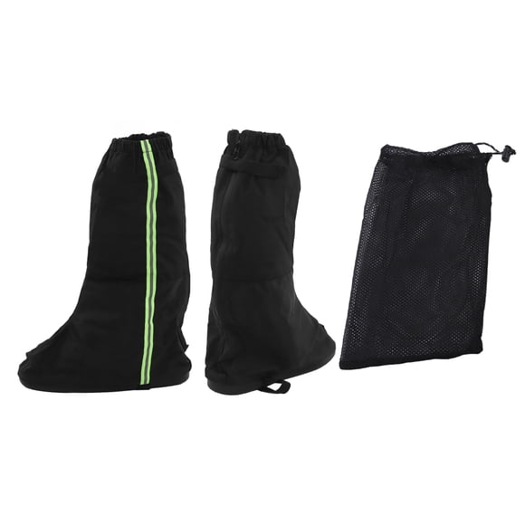 Fundas para botas para zapatos de nieve, 1 par de fundas para zapatos con reflector, cubierta plegable para zapatos para botas de nieve, ultra sensible