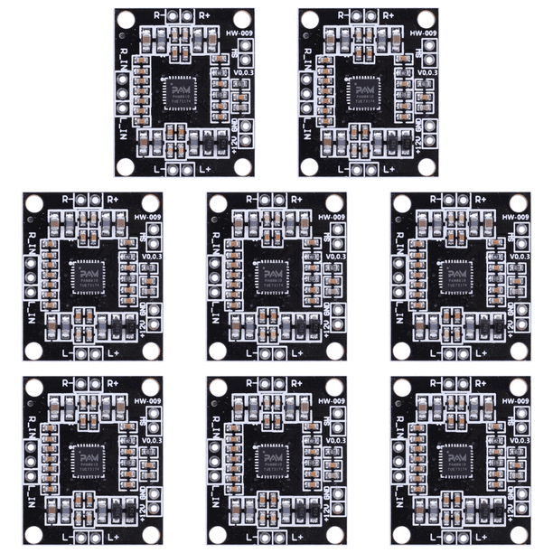 Placa Amplificadora Potencia PAM8610 Digital 2x15W Clase D Doble Canal