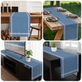 thumbnail image 6 of Pure Royalblue Table Runner 60 Inches Long, Simple Solid Color Kitchen Coffee Dining Table Decoration for Home Party Birthday Wedding Home Decor 13x60 Inches, 6 of 8