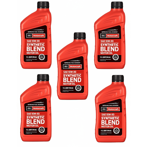 5 Qt. Engine Motor Oil OEM Ford Motorcraft XO10W30QSP SAE 10W30