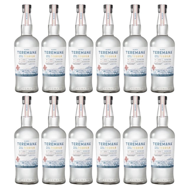 Pack de 12 Tequila Teremana Blanco 750 ml Teremana Blanco