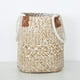 thumbnail image 2 of Bolsa de almacenamiento de Moda perfecl Cesta de mimbre de flores, 2 of 8