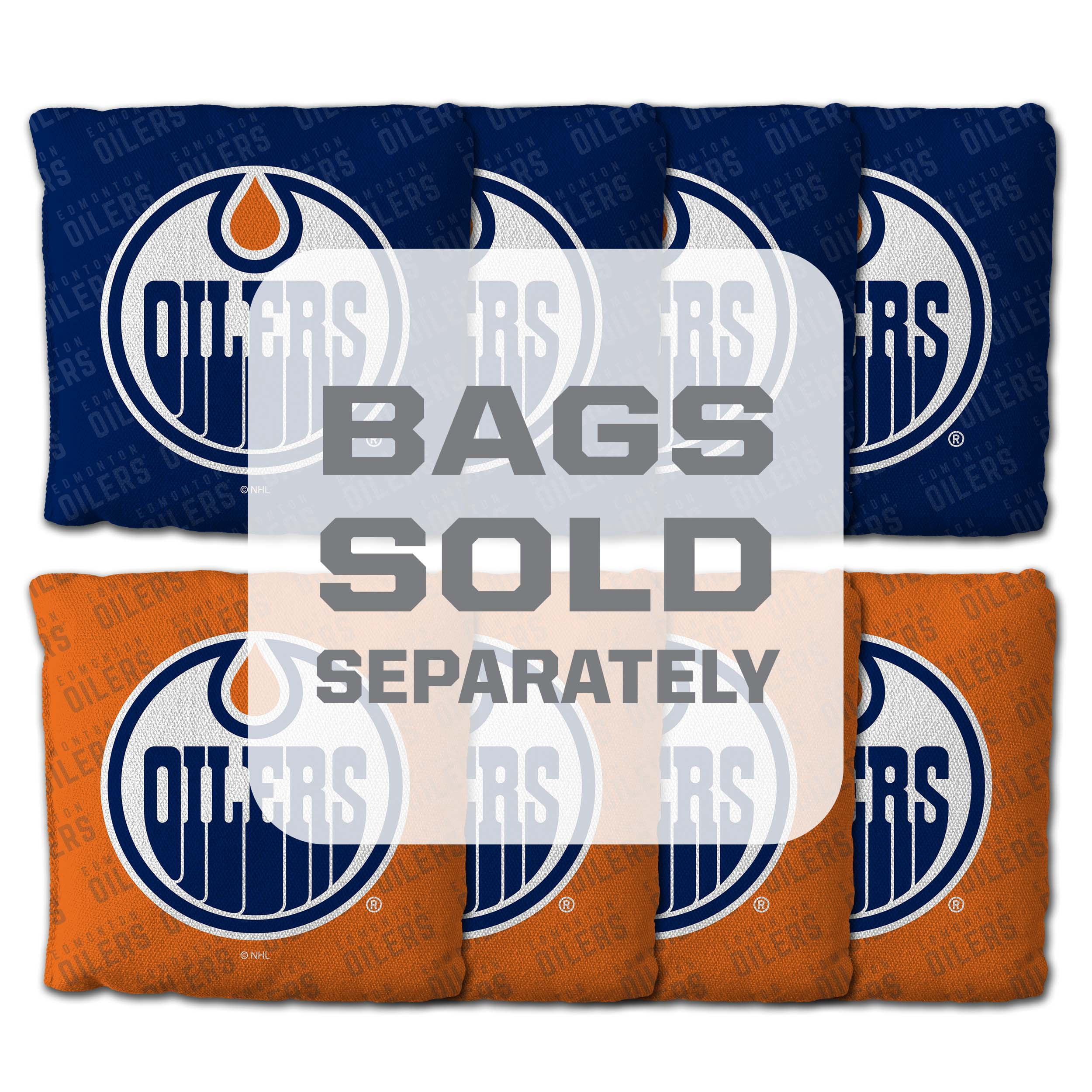 YouTheFan NHLEdmonton Oilers 2' x 4' Cornhole Game No Bags