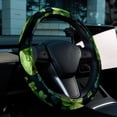 thumbnail image 6 of Saint Patrick's Day Printed 14.5 Inch PVC Leather Auto Accessories Car Steering Wheel Cover, 6 of 6