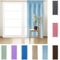 thumbnail image 1 of Sentmoon Curtains for Bedroom Curtain Curtains Heat Insulation Energy Saving Bedroom and Kitchen Curtains Scandinavian Solid Colour Silk Curtains for Bedroom, 1 of 4