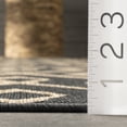 thumbnail image 5 of nuLOOM Sammi Geometric Trellis Indoor/Outdoor Area Rug, 4' x 6', Sammi Charcoal, 5 of 7