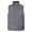 Gray, variant on Men's Padded Puffer Vest Outdoor Water-Resistant Winter Vest for Men With 11 Cargo Pockets