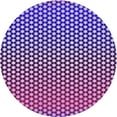 thumbnail image 1 of Ahgly Company Indoor Round Patterned Bright Purple Area Rugs, 8' Round, 1 of 6