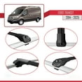 thumbnail image 4 of Compatible with Ford Transit 2014-2025 ACE-1 Car Roof Rack Cross Bar Black Aluminium 4 Bars, 4 of 8
