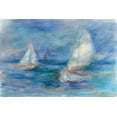 thumbnail image 2 of Owen-Cullimore, Tracy 24x17 White Modern Wood Framed Museum Art Print Titled - Ghost Ship, 2 of 4