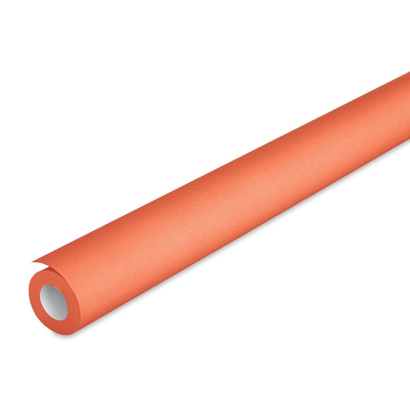Papel para tablón de anuncios, no se decolora, resistente a la decoloración, naranja, 24 x 60 pulgadas