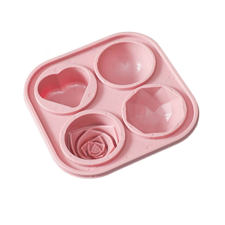 1pc Rose Shaped Ice Cube Mold For Summer Drinks