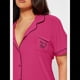 thumbnail image 5 of Conjuntos de Pijama para Mujer, Conjuntos Casuales, Pijamas con Botones, Pantalones Cortos y Mangas , Conjuntos de Pijama para Mujer Rosa Roja XXL, 5 of 7