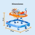 thumbnail image 5 of Andadera Para Bebé Interactiva Starkids W-103 Musical Azul, 5 of 5