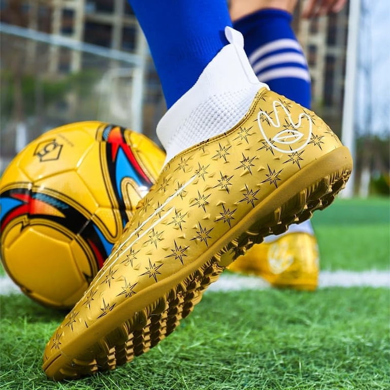 Gola Men's Super Cobra Football/Turf Shoes - Molded 3D Studs For Artificial Grass