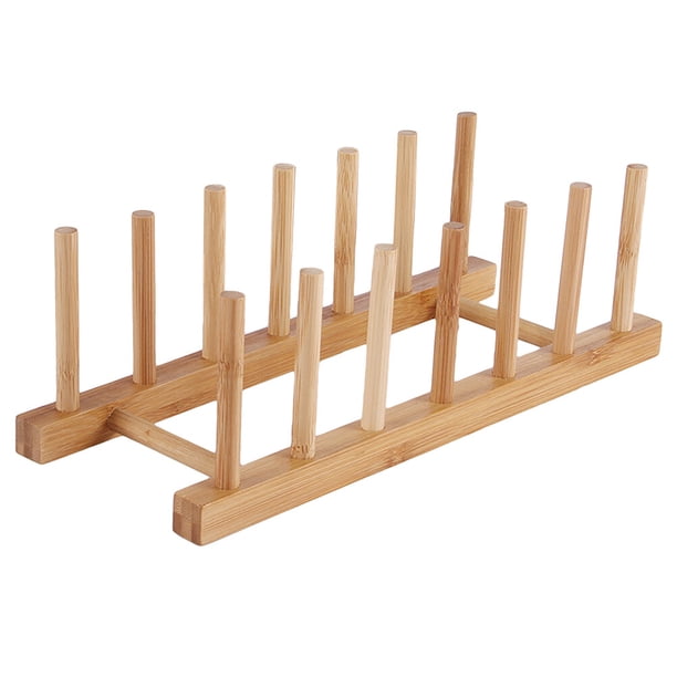 FELTECHELECTR Escurridor de platos, estante para platos, escurridor de platos, escurridor de platos, organizador de armario de cocina (6 rejillas)