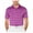 Purples, variant on PGA Tour Mens Airflux Stripe Polo Shirt, Grey, Small